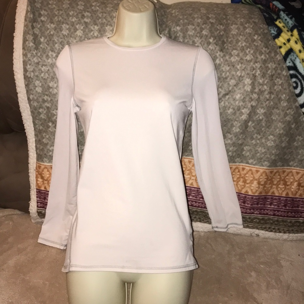 Champion XL (16-18) white long sleeved tee - Picture 2 of 5